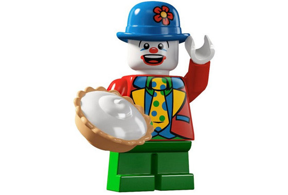 8805_16 Клоун-карлик - Коллекционная минифигурка Лего - серия 5 8805-16 8805-16