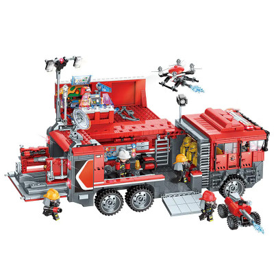 Конструктор QMAN Многофункциональная аварийно-спасательная пожарная машина