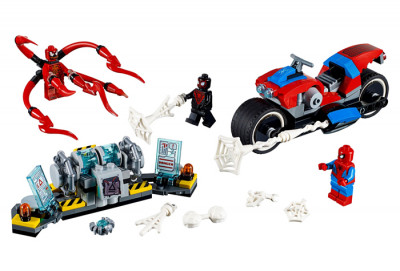 Конструктор LEGO Spider-man Спасательная операция на мотоциклах