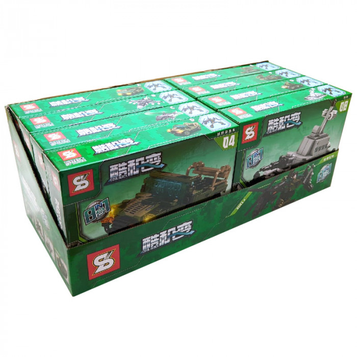 Конструктор SY Военный робот (8 в 1) SY1589