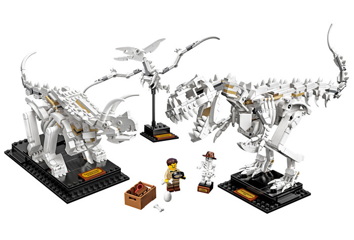 Конструктор LARI аналог Lego Ideas 21320 Кости динозавра 11449