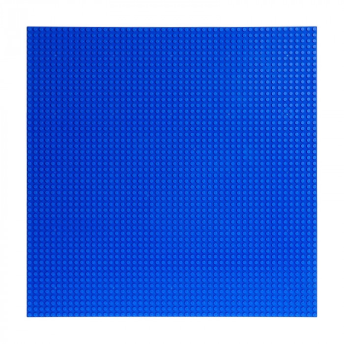 Большая строительная пластина 40х40 см синяя 8811-2