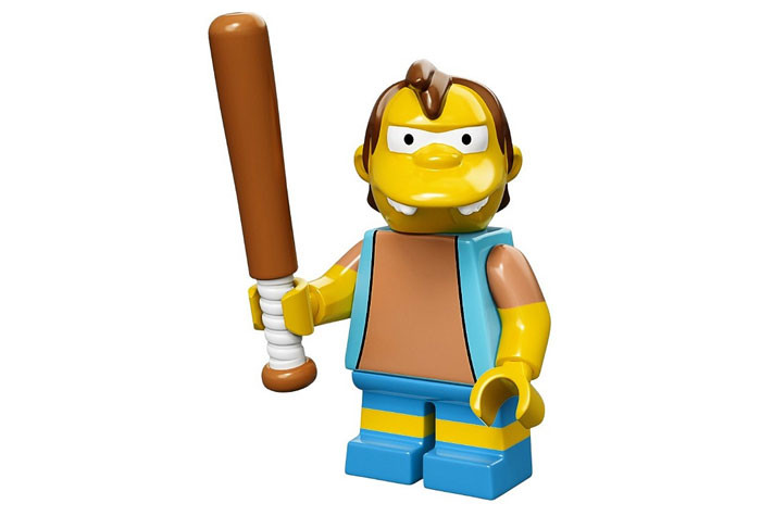 71005-12 Nelson Muntz - Коллекционная минифигурка Лего Симпсоны 71005-12 71005-12