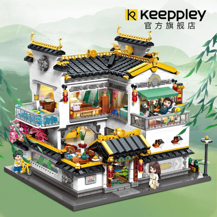 Конструктор Keeppley Китайская улица: мини-отель K18002