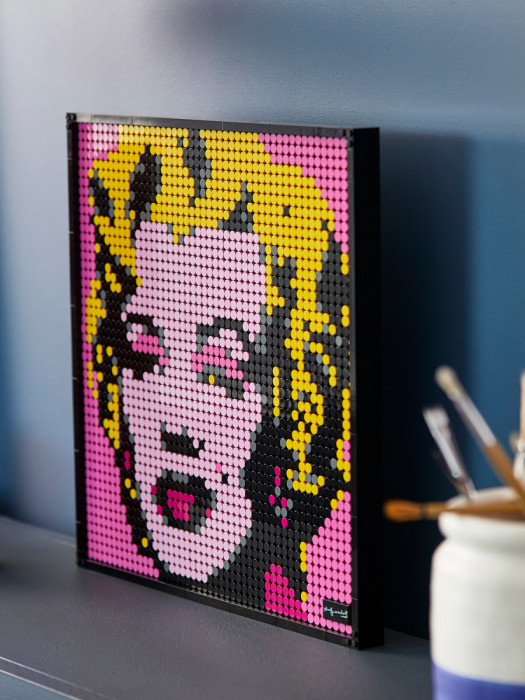 Конструктор аналог Lego Art 31197 Картина Мэрилин Монро Энди Уорхола 30097