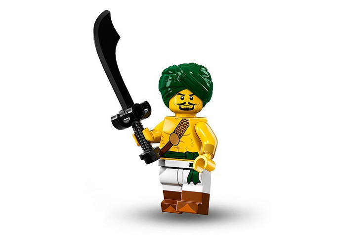 71013-02 Воин пустынь - Коллекционная минифигурка Лего - серия 16 71013-02 71013-02