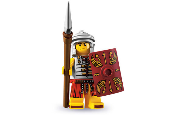 8827_08 Римский солдат - Коллекционная минифигурка Лего - серия 6 8827-08 8827-08