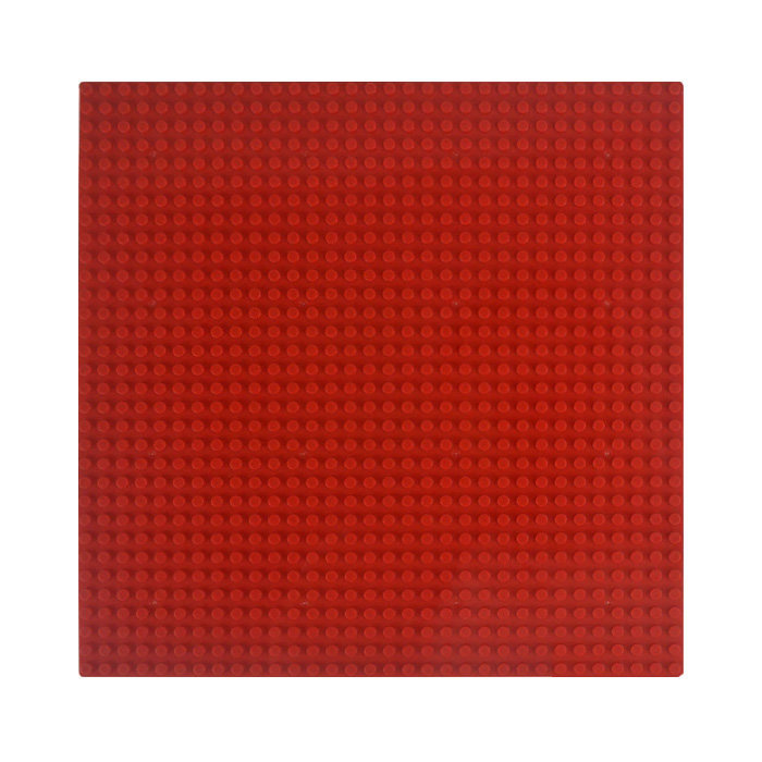 Строительная пластина 25,5х25,5 см красная 90004_RED