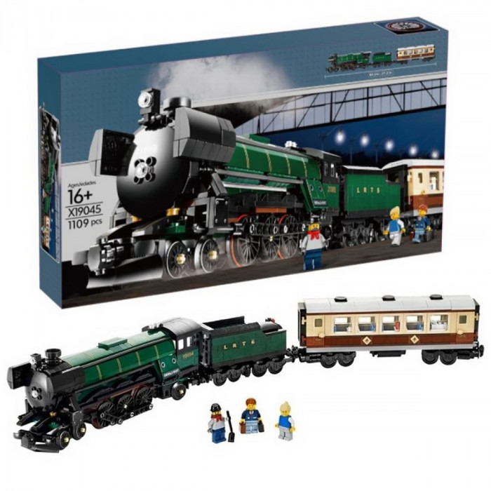 Конструктор аналог Lego Creator 10194 Поезд Изумрудная ночь 19045