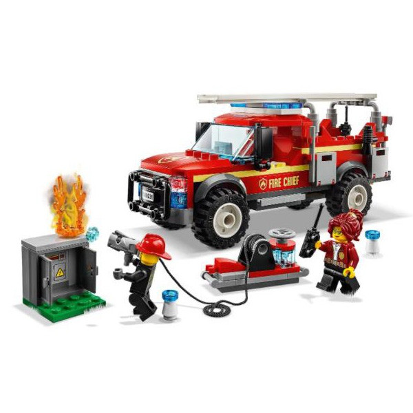 Конструктор LARI аналог Lego City 60231 Грузовик начальника пожарной охраны 11390
