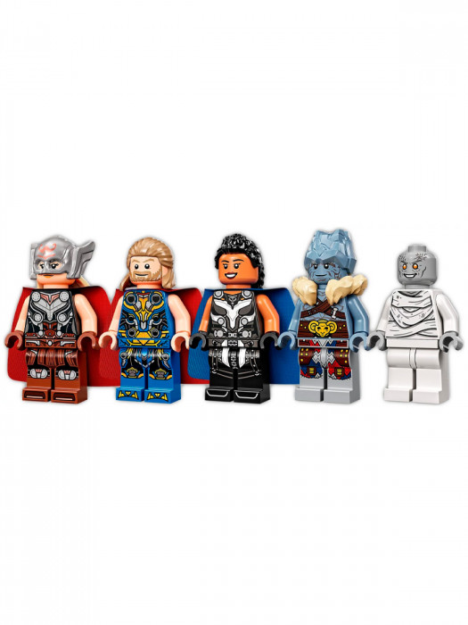 Конструктор аналог Lego Super Heroes 76208 Тор: Корабль Асгарда Козья лодка 77208