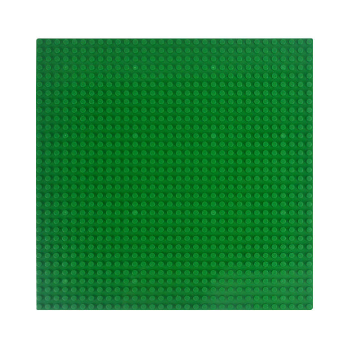 Строительная пластина 25,5х25,5 см зелёная 90004_GREEN